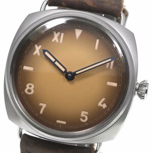 パネライ PANERAI PAM00931 ラジオミール カリフォルニア 手巻き メンズ 良品 保証書付き_775803