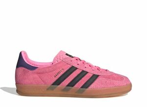 adidas Originals WMNS Gazelle Indoor "Bliss Pink/Core Black/Collegiate Purple" 24.5cm IE7002