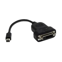 【特別価格】StarTech.com MiniDisplayPort-DVIアクティブ変換アダプタ Mini DisplayPort（オス）-DVI D（メス） MDP2DVIS 1個