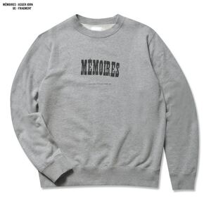 【新品タグ付き】 21SS 新品 uniform experiment ユニフォームエクスペリメント SOPH ソフ ASGER JORN MEMOIRES CREWNECK SWEAT スウェット