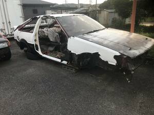 AE86　初度　昭和６2年3月　レストアベース　部品取り車付