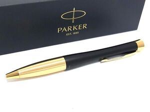 ■新品■未使用■ PARKER パーカー ツイスト式 ボールペン 筆記用具 文房具 ステーショナリー メンズ ブラック系×ゴールド系 DE3530