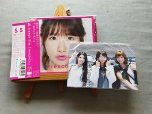 4413a 即決有 中古CD+DVD 初回生産限定盤【TYPE-A】 生写真付き French Kiss フレンチ・キス 柏木由紀 高城亜樹 倉持明日香 AKB48