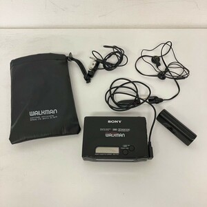 Y713-O51-569 SONY ソニー WALKMAN ウォークマン ポータブルオーディオ WM-F707 カセットレコードプレイヤー ブラック 付属品あり