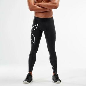 ツータイムズユー 2XU PWX コンプレッションタイツ(メンズ) S ブラック×シルバー #MA3849B-BLKSIL 2XU TR2 COMPRESSION 新品 未使用