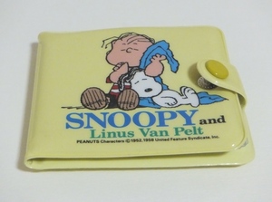 昭和レトロ 希少！ビニール製　SNOOPY 財布