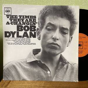 【UK初期盤MONO!】BOB DYLAN/THE TIMES THEY ARE A CHANGIN時代は変るBPG62251(CL2105) 　【超音波洗浄済】