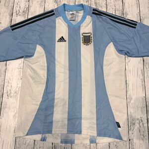 UK製 2002 アルゼンチン W杯 ホーム adidas ユニフォーム ゲームシャツ