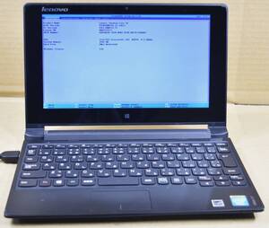 起動確認のみ(ジャンク扱い) レノボ IdeaPad FleX 10 CPU:Celeron N2810 RAM:2G HDD:無し (管:KP197