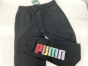 新品■PUMA プーマ レディース ジュニア 裏起毛 スウェットパンツ L (13-14Y)