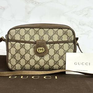 グッチ オールドグッチ GUCCI ショルダーバッグ GG レザー PVC　4647659