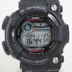 【CASIO G-SHOCK FROGMAN】カシオ ジーショック フロッグマン GWF-1000 デジタル ブラック 潜水用防水200m/ij0899