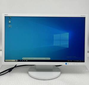 美品 NEC LCD-AS224WMi-C [21.5インチ]　FullHD(1920x1080)/ミニD-SUB15ピン/DisplayPort/スピーカー搭載