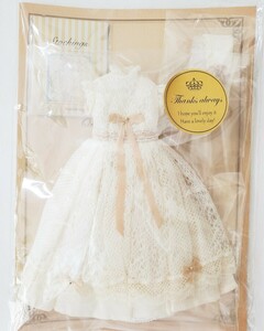 新品未使用●極美品●ディーラー様製 アウトフィット「Special Lace Dress(cream)」 momokodoll サイズspecial toy box様 s.t.b様 作家様