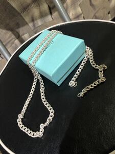 ヴィンテージ ★ TIFFANY & Co. ★ ティファニー ロープチェーン ツイストチェーン ネックレス シルバー　FK