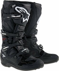 US 10 - ブラック - ALPINESTARS アルパインスターズ Tech 7 ブーツ