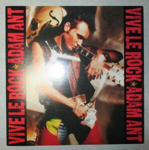 アダム・アント　ADAM ANT　VIVA LE ROCK　LP　レコード　国内盤　Adam and the Ants　ニューロマンティック　ニュー・ウェーブ　廃盤