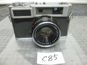 C85　　KONICA Ｓ KONISHIROKU HEXANON 1:2　f=48mm 　ジャンク　