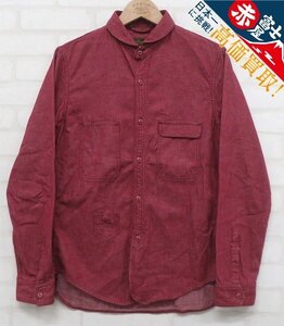 8T5458【クリックポスト対応】GERUGA COIN POCKET SHIRTS GR-S-63 ゲルカ コインポケットシャツ シャンブレーシャ