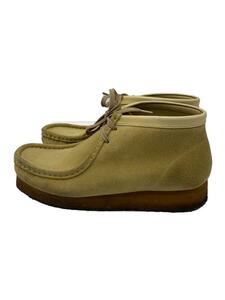 Clarks◆ブーツ/US7.5/BEG/スウェード/35405