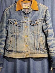 70~80s Lee 101LJ STORM RIDER Denim Jacket 50s 60s vintage