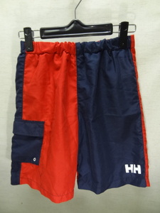 全国送料無料 ヘリーハンセン HELLY HANSEN 子供服キッズ男の子 ポリエステル100%素材 スイムウェア ショーツ 海水パンツ 150