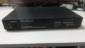 K1726 SeeEyes SC-SRP1004DH HD/EX-SDI,Power,RS485, Systems 防犯ビデオレコーダー 本体のみ セキュリティ 通電OK その他動作未確認 JUNK