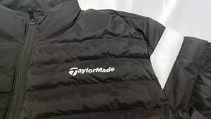 ★美品 TaylorMade テーラーメイド 中綿 ナイロン ジャケット ブラック メンズ L★