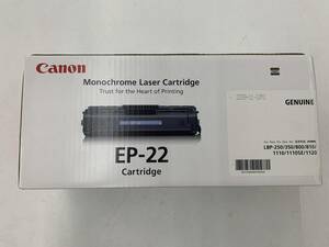 【ジャンク品】期限切 未開封 カートリッジ CANON EP-22 ※2400010005343