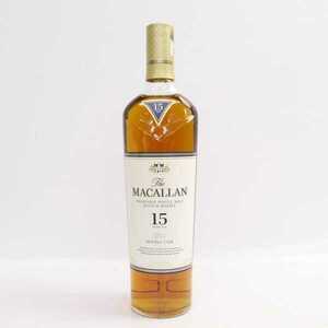 1円~MACALLAN（マッカラン）15年 ダブルカスク 43％ 700ml N24I010041