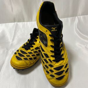 ミズノ MIZUNO イグニタス AS イエロー×ブラック サッカートレーニングシューズ 28cm サッカー トレシュー 本田圭佑