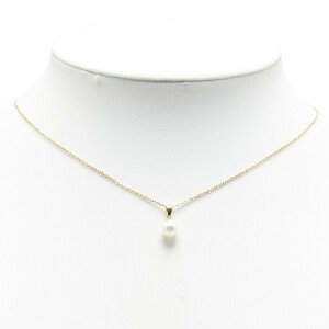 ミキモト ネックレス K18YG イエローゴールド レディース MIKIMOTO 【中古】