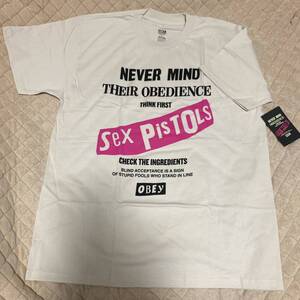 obey セックスピストルズ sex pistols コラボ Tシャツ tee 半袖 バンドTシャツ L パンク Punk ユニクロ