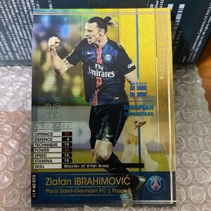 ◆WCCF 2015-2016 ズラタン・イブラヒモビッチ Zlatan IBRAHIMOVIC Paris SG Sweden EUS 15-16◆