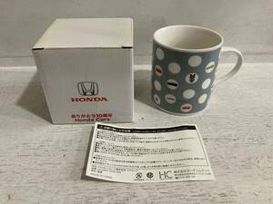 ホンダコムテック Honda Cars 10周年記念 マグカップ A234NC-1650-000 未使用 本田 非売品 Nコロ君