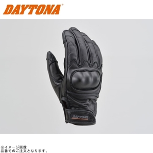 在庫あり DAYTONA デイトナ 17752 HBG-110 カウレザープロテクターグローブ ブラック サイズ:M