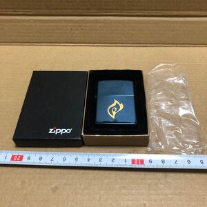 キリン ファイア コーヒー ブルーチタン zippo ジッポ 2002年 未使用　抽選　当選品　非売品　オイルライター ジッポー