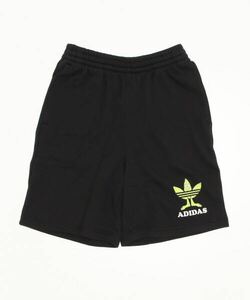 ☆adidas メンズ グラフィックプリント ファン ショーツ 2XL ブラック