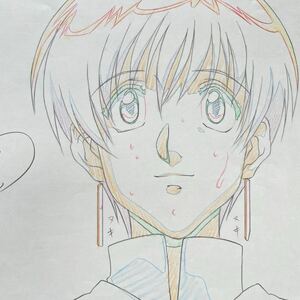 ■【トライガン TRIGUN】【メリル・ストライフ MERYL STRYFE】原画 動画 セル画 2枚セット anime genga douga cel アニメ(F1)