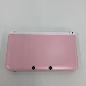 Nintendo ニンテンドー 3DS LL ピンクホワイト 本体 SPR-001 通電○【DAAI0013】