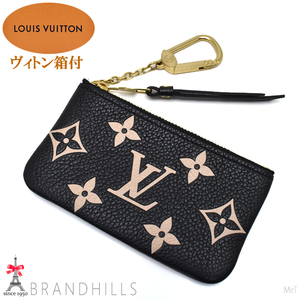 ルイヴィトン コインケース キーケース ポシェット クレ バイカラー モノグラム アンプラント M80885 LOUIS VUITTON 美品