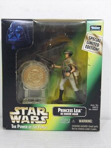 Kenner Star Wars TPOTF PRINCESS LEIA IN ENDOR GEAR フィギュア 1990年代 当時物 メダル付き レイア 箱付き 雑貨[未開封品]