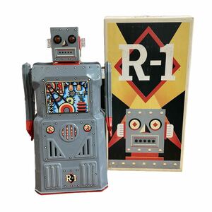増田屋 R-1 ロボットレプリカ ブリキ 電動歩行 復刻版 大型ロボットR-1 当時物 ビンテージ レトロ