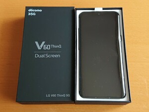 docomo LG V60 ThinQ L-51A Black