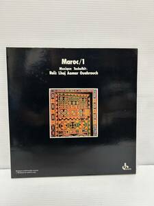 ◎W592◎LP レコード 美盤 フランス盤 Ras Lhaj Aomar Ouahrouch/Maroc/1 Musique Tachelhit/558 560/長岡鉄男