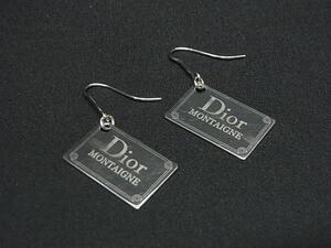 1円 ■美品■ ChristianDior クリスチャンディオール ピアス アクセサリー レディース シルバー系 FH4758