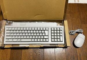 未使用品 Apple Keyboard II JIS Apple Desktop Bus Mouse ADBキーボード&マウス Microphone