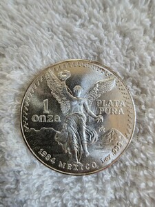 ★純銀★　メキシコ　１９８４年　銀貨　コイン　1オンス　硬貨　