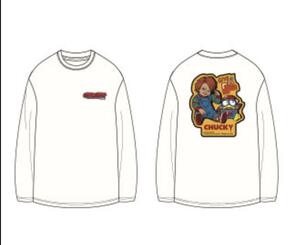 チャッキー　ドンペン　コラボ　ロングTシャツ　白　Lサイズ　新品　ロンT