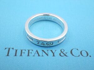 368263【1円スタート】TIFFANY&Co. ティファニー 1837 ナローリング SV925 リング 指輪 4g